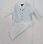 Boys Blue Christening Outfit
