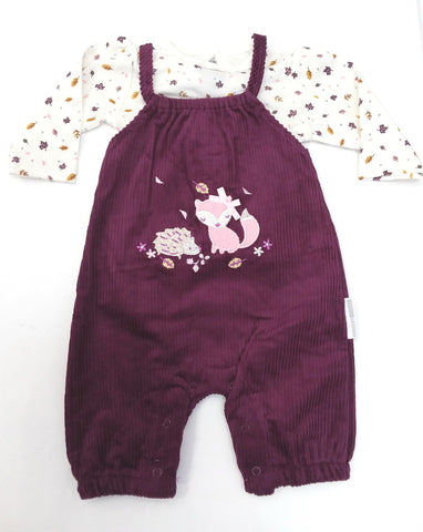 Fox Dungarees And Top
