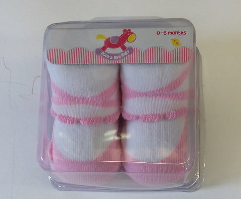 Pink Boxed Socks