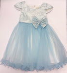 Blue And Silver Tulle Dress