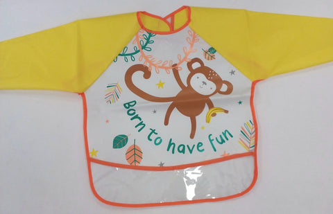 Long Sleeved Bib Born To Have Fun