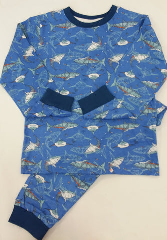Boys Shark Pyjamas
