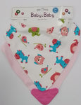 2 Pack Bandana Bib with Teether