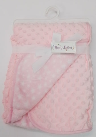 Pink Bobble Blanket