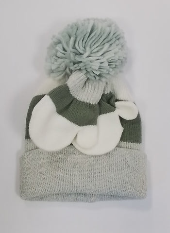 Bobble Hat and Mitts