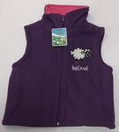 Purple Fleece Bodywarmer