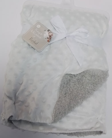 Bobble Blanket Grey