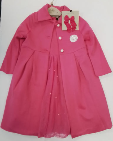 Pink Pearl Dress And Coat