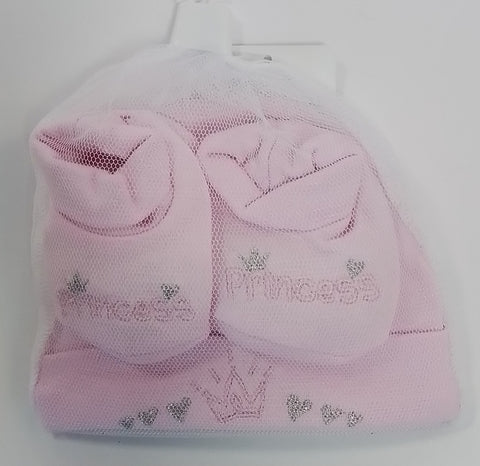 Princess Hat And Booties