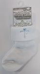 Christening Socks ( Blue Cross)