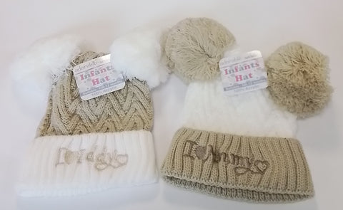 I Love Mummy /Daddy 2 Bobble Hat