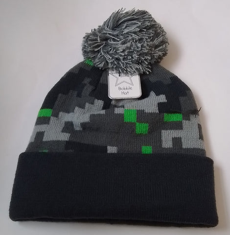 Pixel Bobble Hat