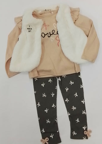 Fur Gilet 3 Piece ( Loved )