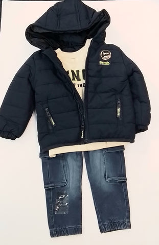Bench Puffa Jacket 3 Piece