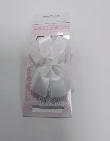 White Hairband