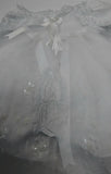 Christening Gown With Cape And Bonnet