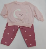 Love You More Tracksuit ( Pink )