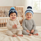 Bobble Hat with Dog Motif