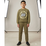 Green / Beige Tracksuit (Art)