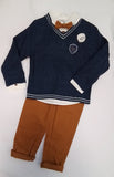Boys Cable Jumper 3pce Outfit