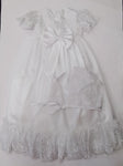 Long Bow Christening Gown