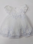 Pearl Flower Christening Gown