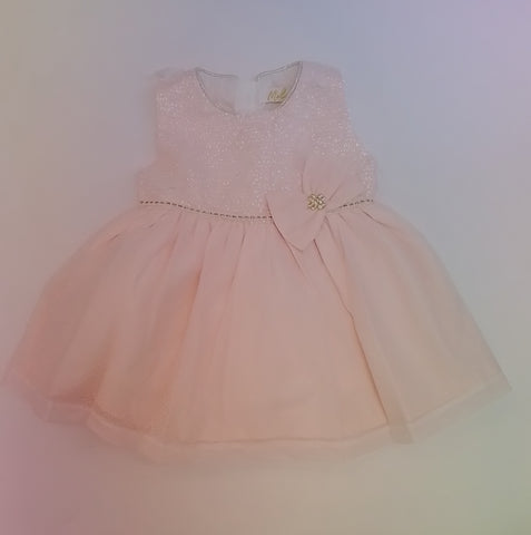 Pink Dress with Butterflys