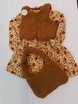 Dress ,Gilet and Handbag