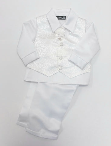 Boys Four Piece Christening Call Shop For Sizes