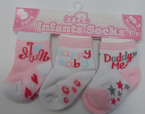 Happy Baby Three Pack Socks