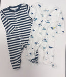 Whale Two Piece Babygro
