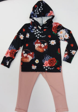 Floral Hooded Tracksuit
