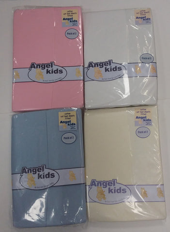 Cot Bed Sheets 2 Pack