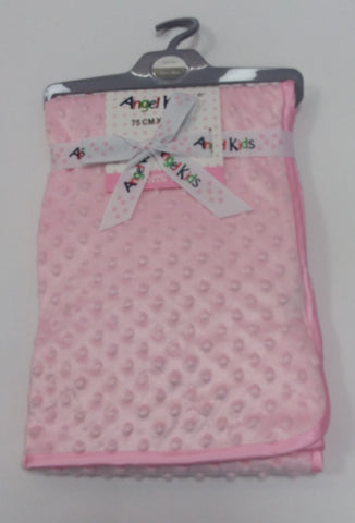 Pink Bobble Blanket