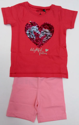 Love Heart Short Set