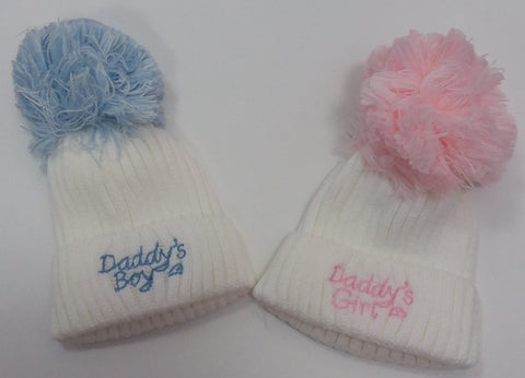 Daddy's Girl /Daddy's Boy Bobble Hat