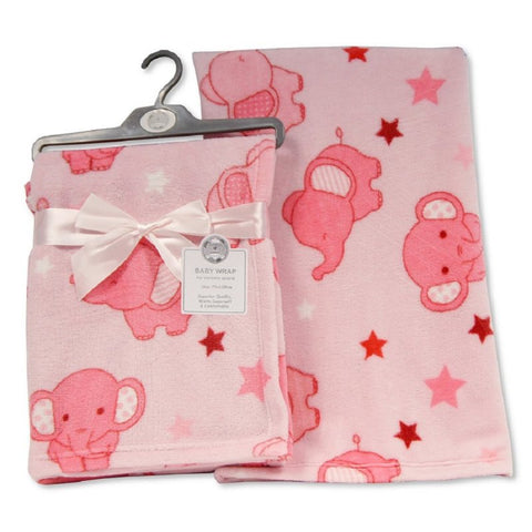 Pink Elephant Blanket